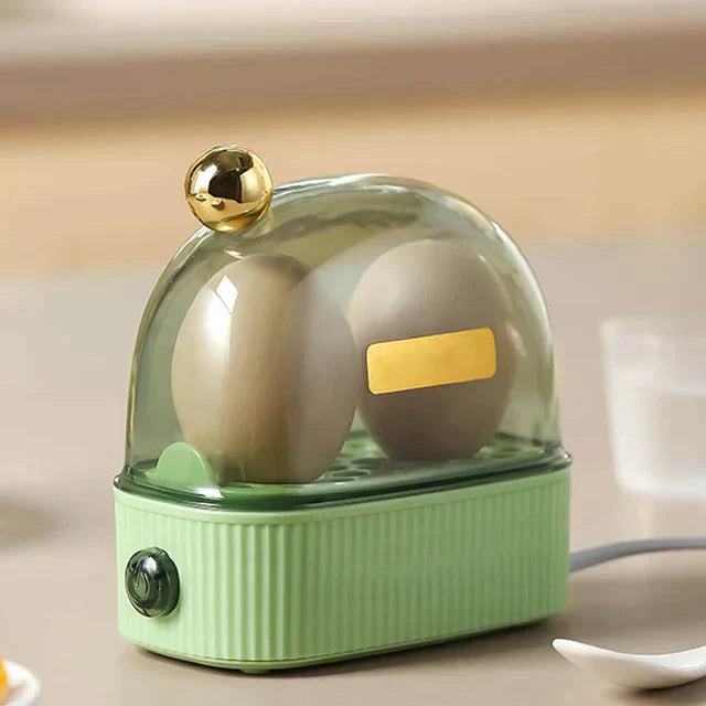 Cuisinier à œufs vintage Boilino Duo | Pour 2 œufs | Arrêt automatique | Compact & Élégant