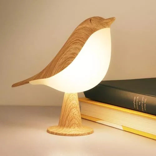 Lampe de nuit à douce lueur en forme d’oiseau