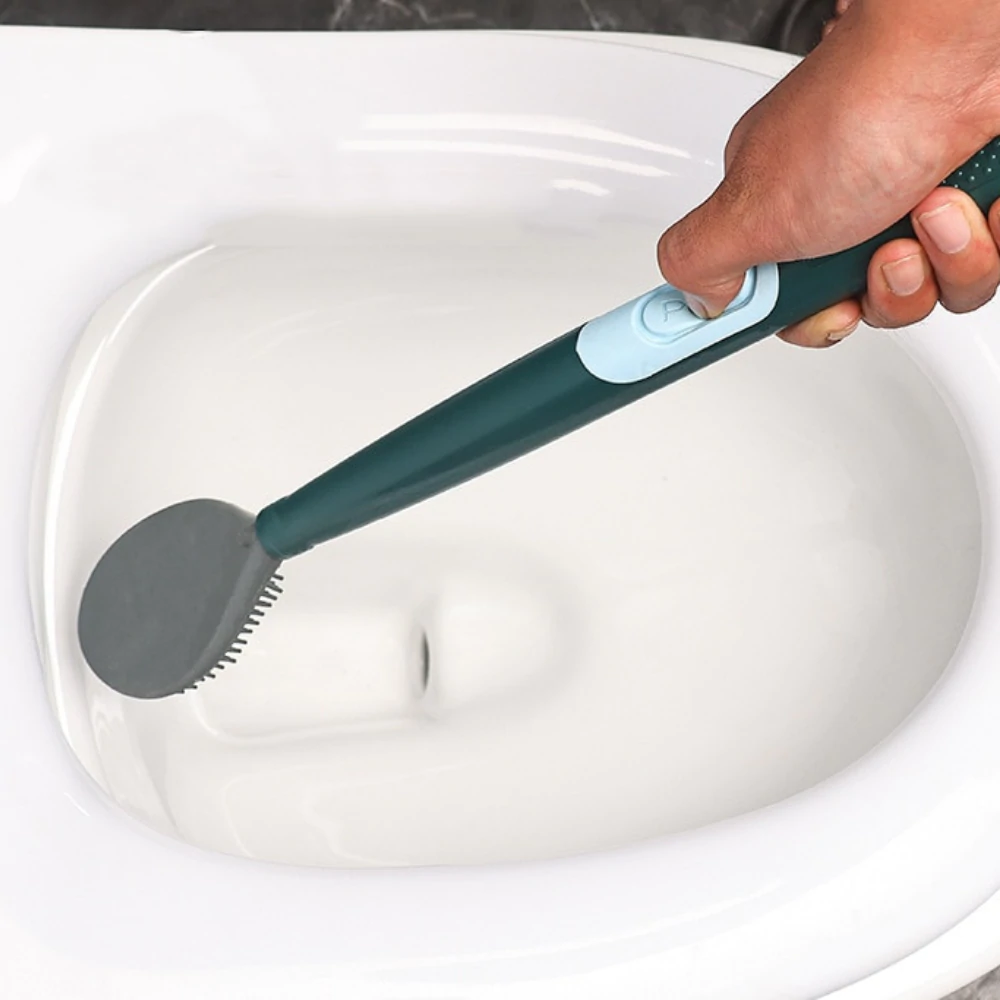 ScrubEase - Brosse de toilette flexible pour un nettoyage précis et facile