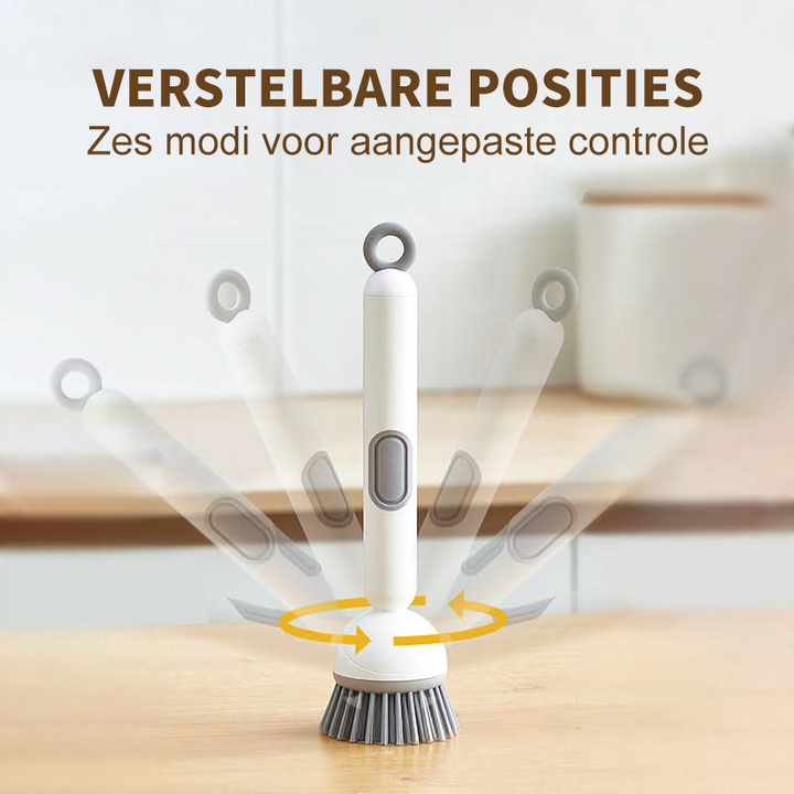 2+1 GRATUIT | 360Scrub – Brosse à vaisselle avec long manche et tête rotative