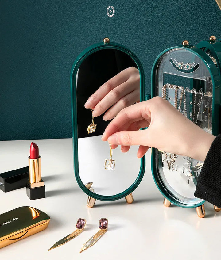 JewelEase – Organisateur de bijoux élégant pour la maison et en voyage