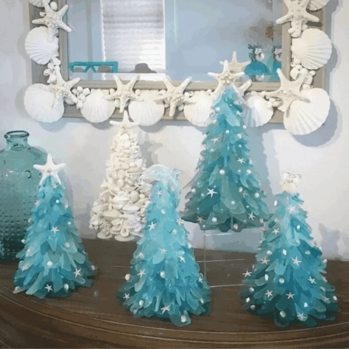 CoastGlow™ – Arbre décoratif en verre de mer
