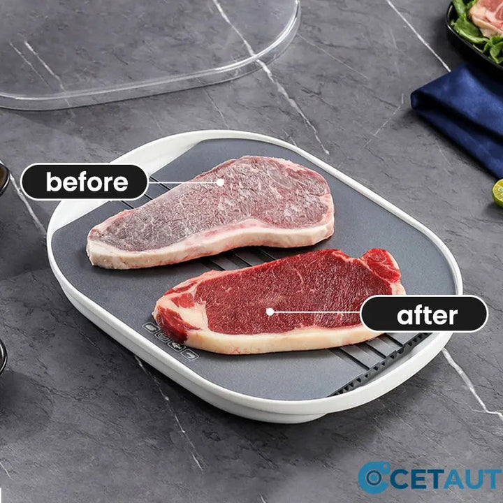 FreshThaw Pro – Décongélation de la viande en minutes, pas en heures !