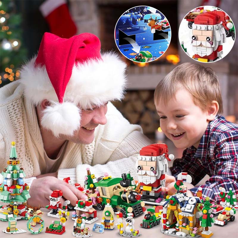 BuildaTree™ – Calendrier de l'Avent avec des pièces de sapin de Noël