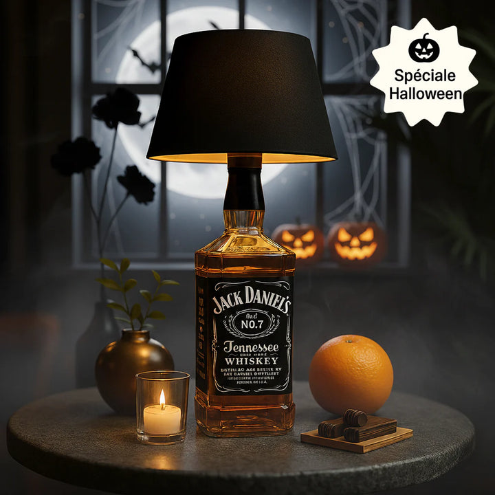 Lampe sans fil en forme de bouteille