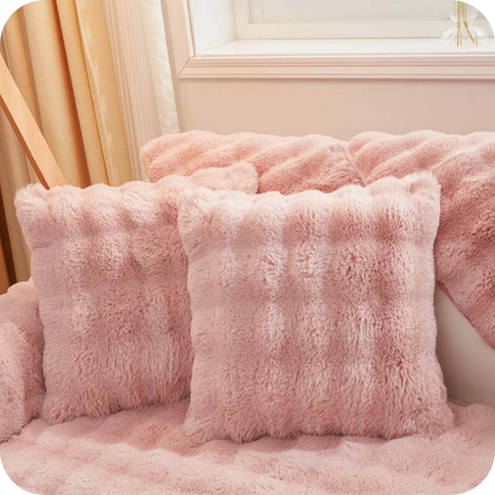 Plushy - Protection de canapé luxueuse, confort et douceur ultimes !
