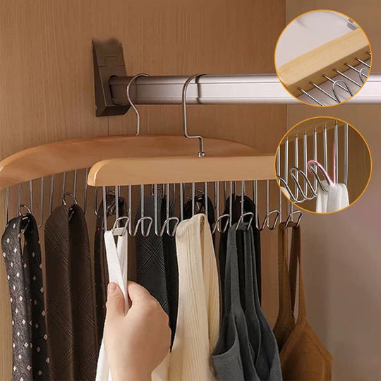2+2 GRATUIT | EasyRack - Crochets Multiples Antidérapants pour Vestiaire