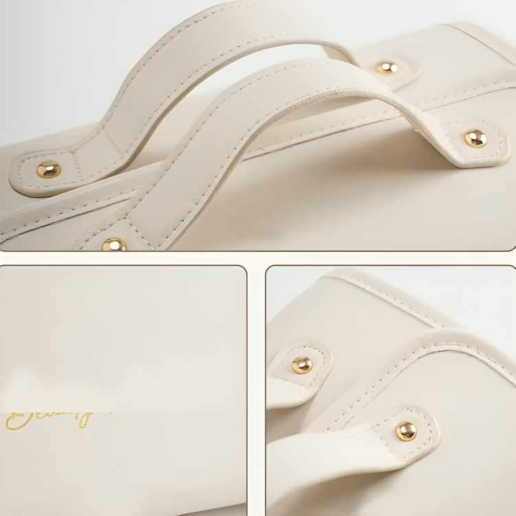 GlamShell – Le sac organisateur de maquillage élégant !