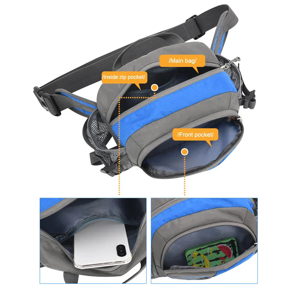 Ceinture de course MotionLite | Légère & Résistante à l'eau | Ajustable pour toutes les tailles | Parfaite pour le jogging, la randonnée & le vélo