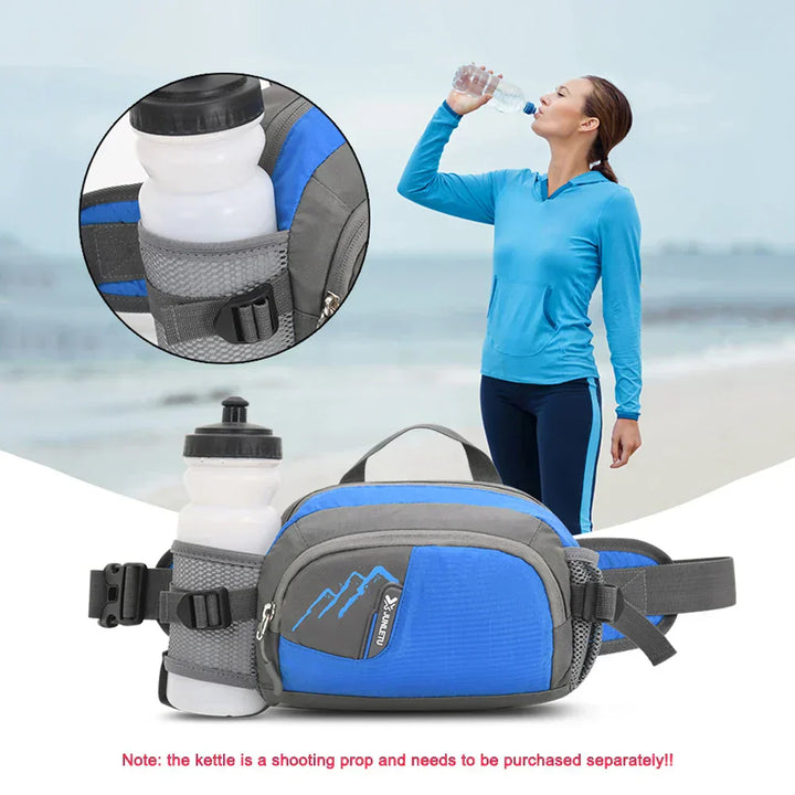 Ceinture de course MotionLite | Légère & Résistante à l'eau | Ajustable pour toutes les tailles | Parfaite pour le jogging, la randonnée & le vélo