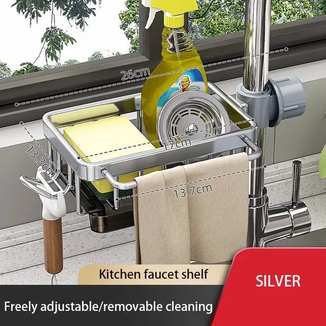 SmartDrain - Organisateur de lavabo en aluminium
