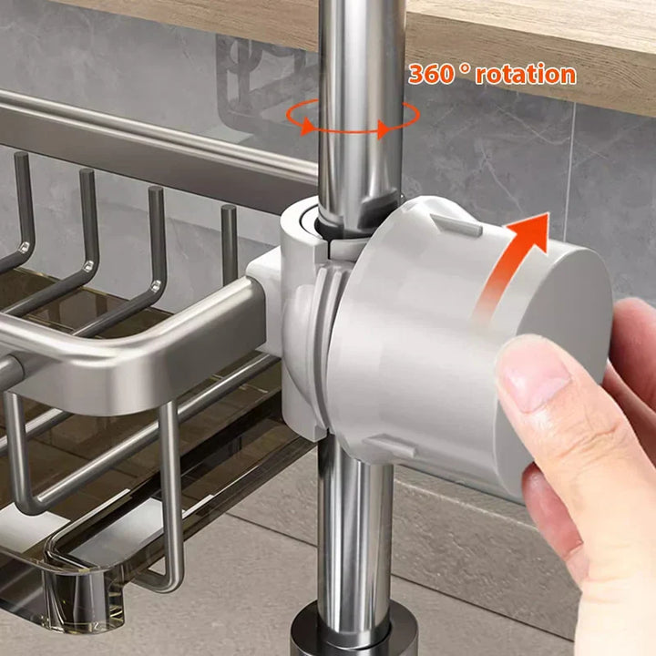 SmartDrain - Organisateur de lavabo en aluminium