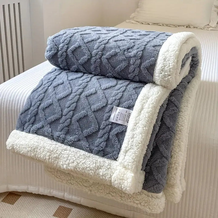 CuddleCloud - Couverture en Sherpa Confortable