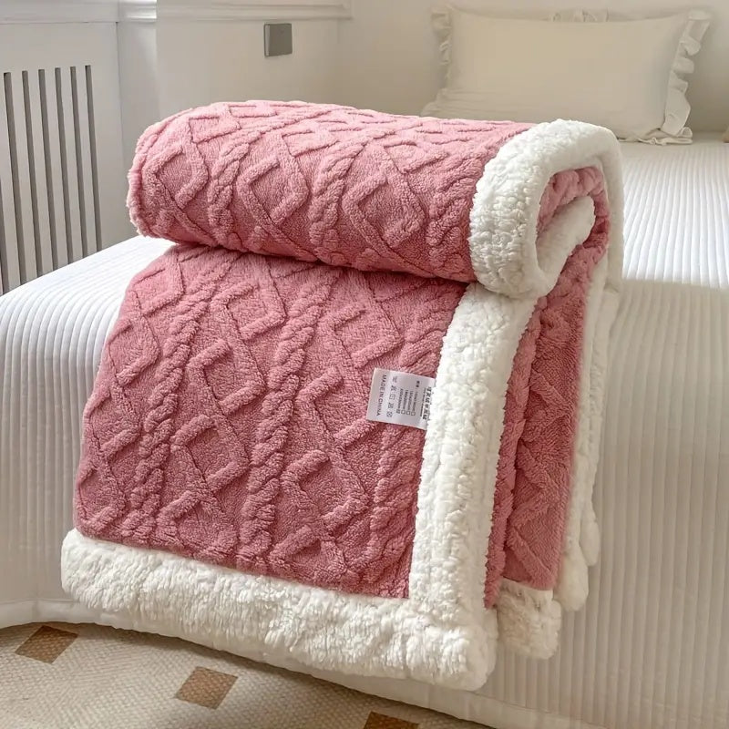 CuddleCloud - Couverture en Sherpa Confortable