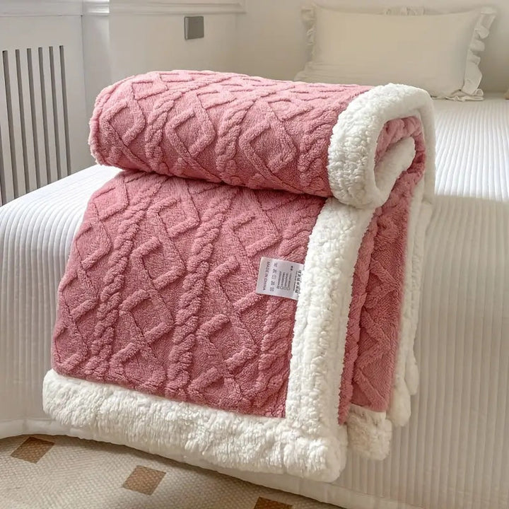 CuddleCloud - Couverture en Sherpa Confortable