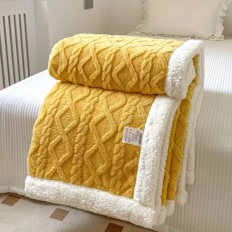 CuddleCloud - Couverture en Sherpa Confortable