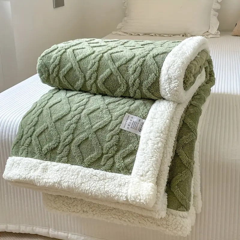 CuddleCloud - Couverture en Sherpa Confortable