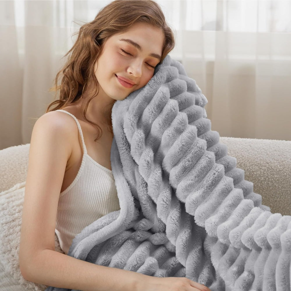 PurePlush - Couverture en polaire douce