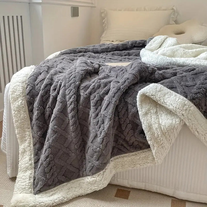 CuddleCloud - Couverture en Sherpa Confortable