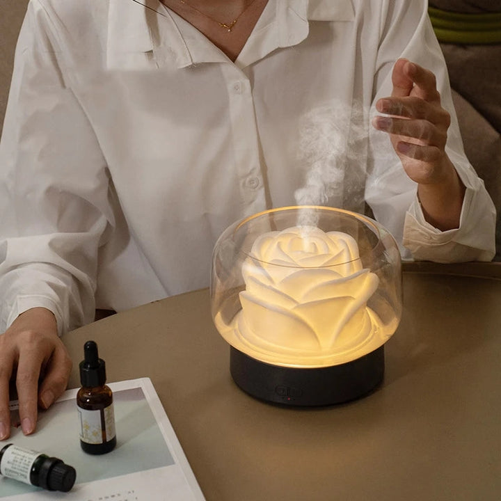 LumiAroma | Diffuseur d'Aromathérapie LED | Parfums apaisants & Lumière d'ambiance | Design moderne