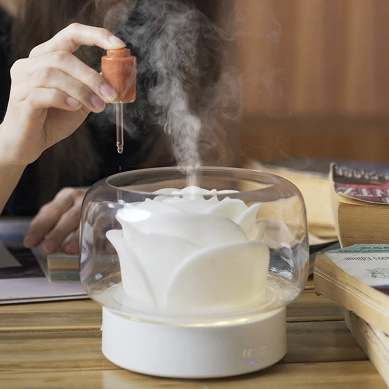 LumiAroma | Diffuseur d'Aromathérapie LED | Parfums apaisants & Lumière d'ambiance | Design moderne
