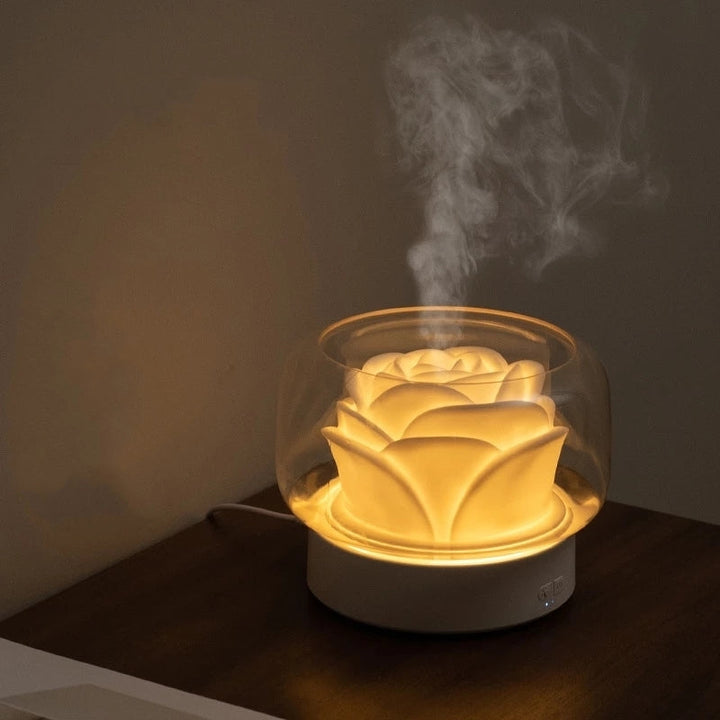 LumiAroma | Diffuseur d'Aromathérapie LED | Parfums apaisants & Lumière d'ambiance | Design moderne