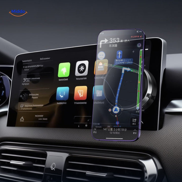 OrbitMount - Support de voiture portable 360° avec ventouse magnétique