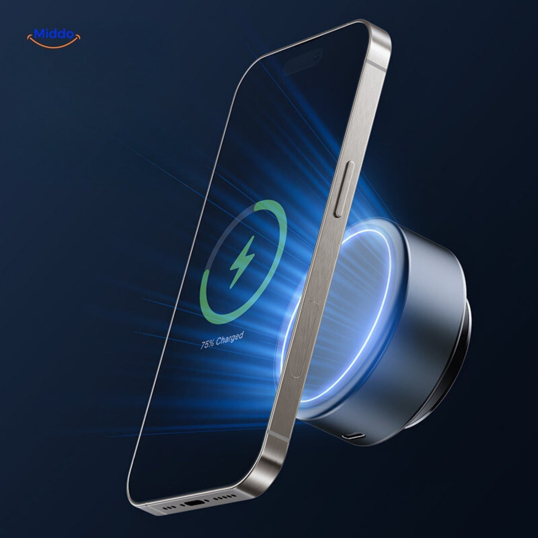 OrbitMount - Support de voiture portable 360° avec ventouse magnétique