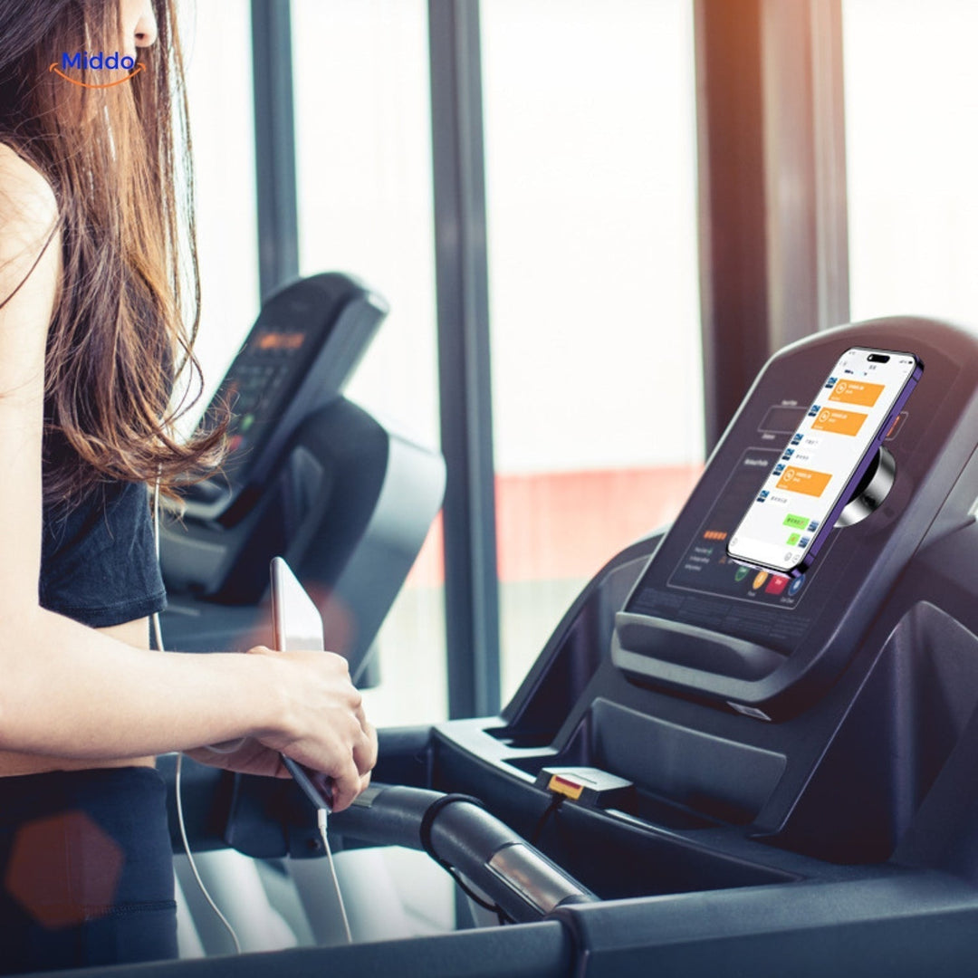 OrbitMount - Support de voiture portable 360° avec ventouse magnétique