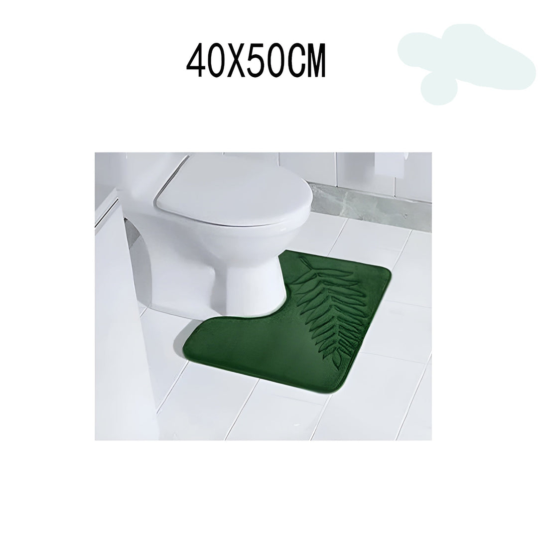 Tapis de Bain CloudStep | Ultra Doux & Antidérapant | Sèche Rapidement | Gris 40×60 cm