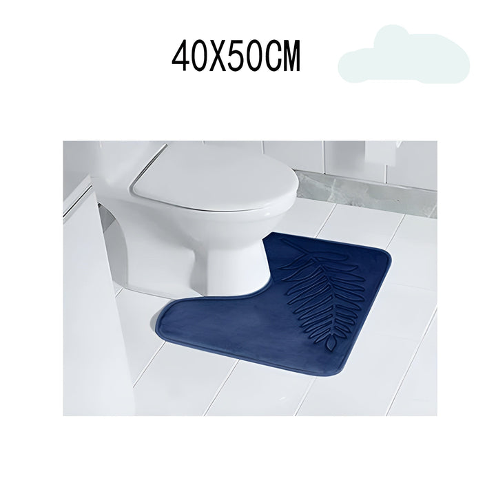 Tapis de Bain CloudStep | Ultra Doux & Antidérapant | Sèche Rapidement | Gris 40×60 cm