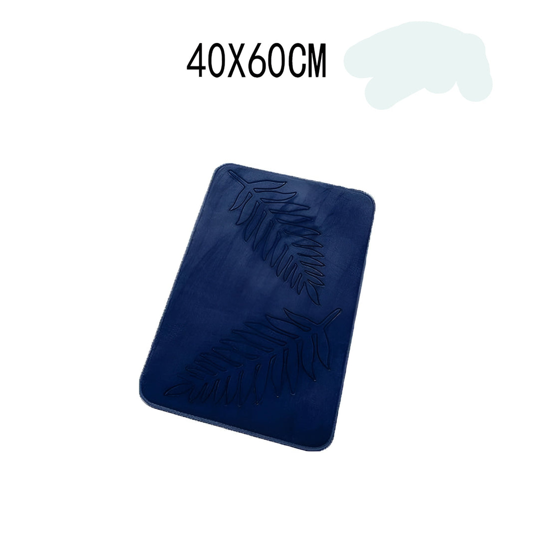 Tapis de Bain CloudStep | Ultra Doux & Antidérapant | Sèche Rapidement | Gris 40×60 cm