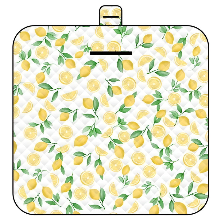 Tapis de jeu pour bébé pliable Wanderlino | Rembourré & Imperméable | Pour l'extérieur & à la maison | Inclus : Sac de transport