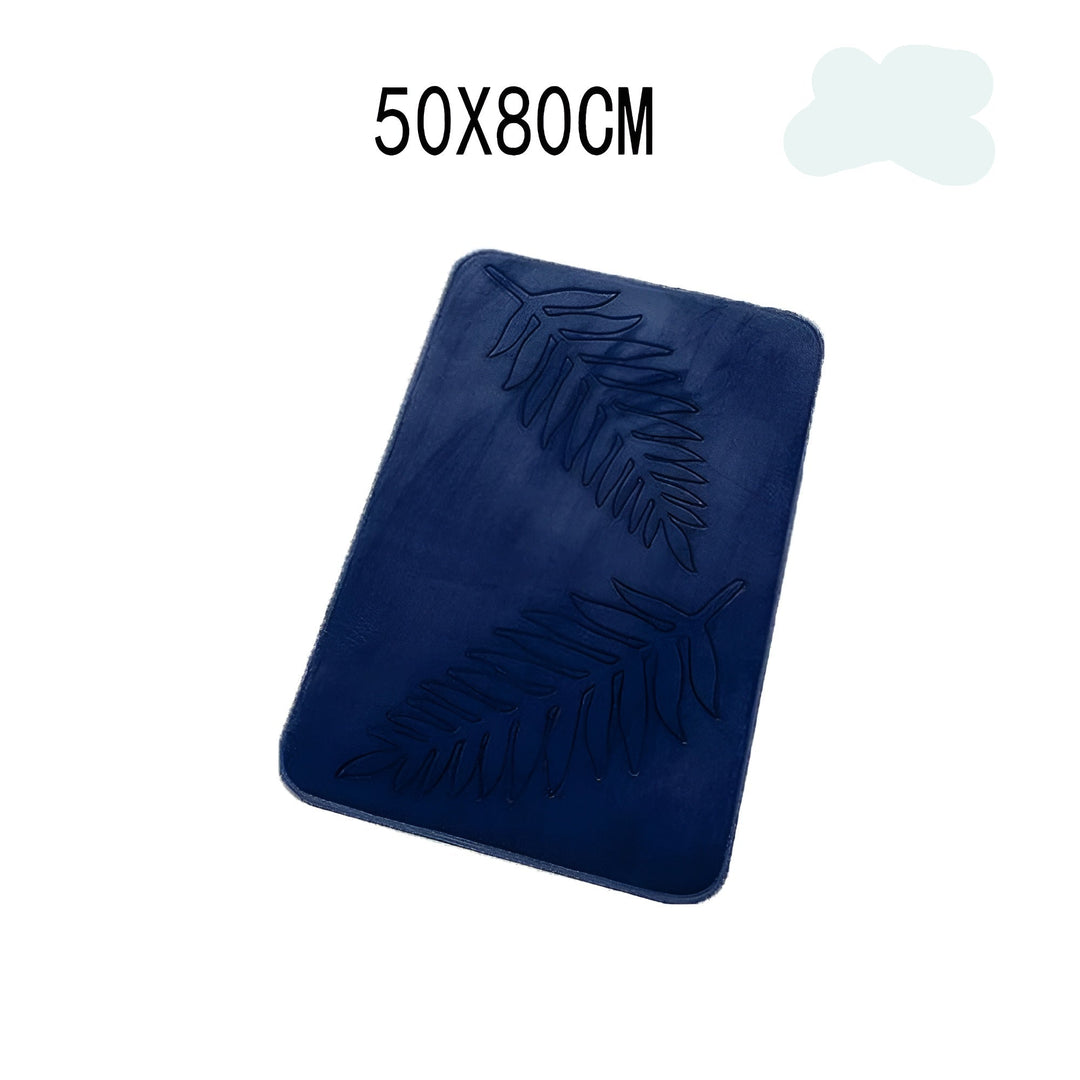 Tapis de Bain CloudStep | Ultra Doux & Antidérapant | Sèche Rapidement | Gris 40×60 cm