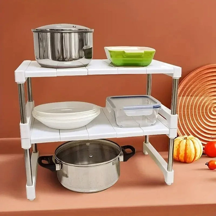 MultiTidy - Étagère de rangement empilable pour la cuisine