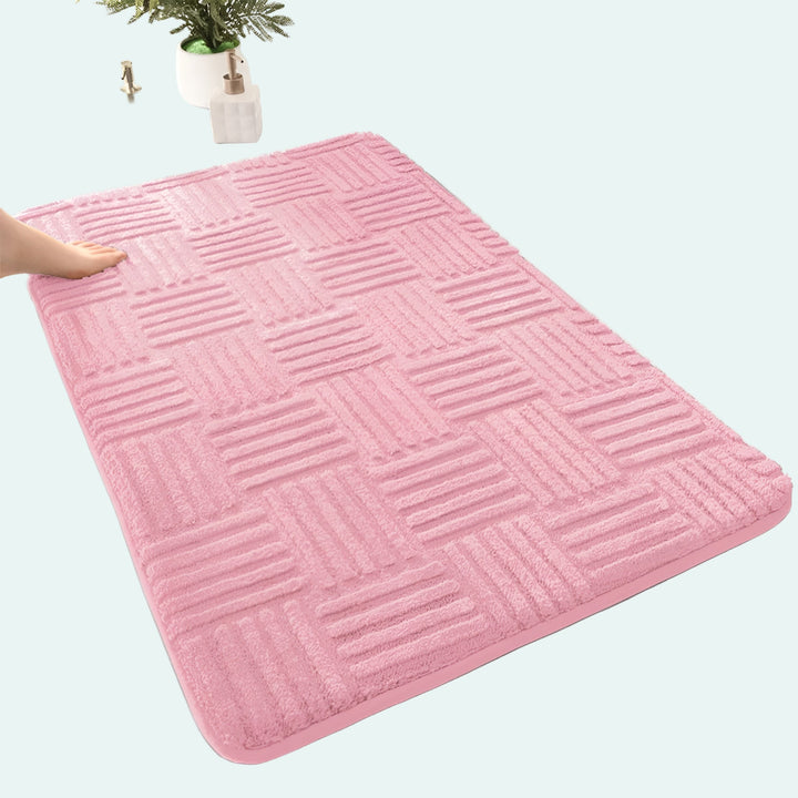 Tapis de Bain SoftStep | Antidérapant & Absorbant | Sèche Rapidement | Microfibre 41×60 cm