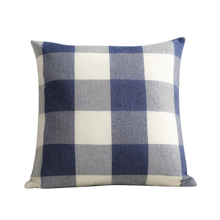 Housse de coussin Autumn Plaid | À carreaux & Confortable | Style Campagnard | 45x45 cm