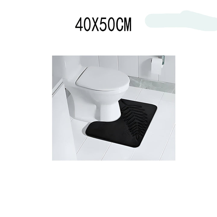 Tapis de Bain CloudStep | Ultra Doux & Antidérapant | Sèche Rapidement | Gris 40×60 cm