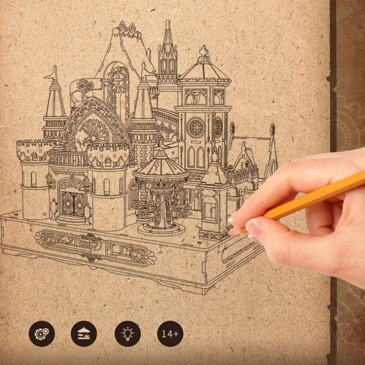 Kit de construction miniature - Château d'Annecy