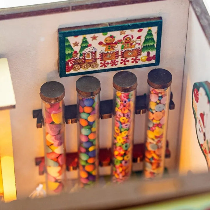 Miniature Maison Kit - Maison en Bonbons