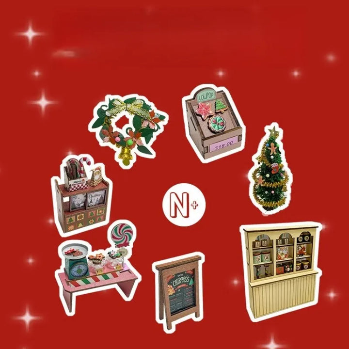 Miniature Maison Kit - Maison en Bonbon