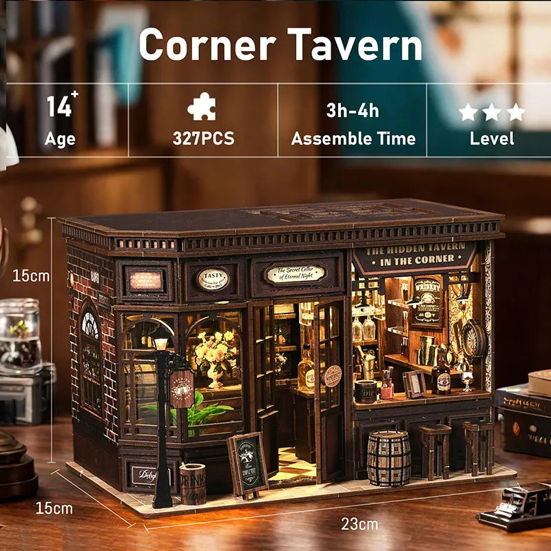 Miniature Maison Kit - Taverne d'Angle