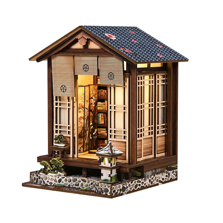 Kit de Maison Miniature - Jardin d'Harmonie à Lanternes de Mousse