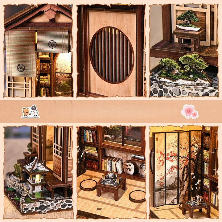 Kit de Maison Miniature - Jardin d'Harmonie à Lanternes de Mousse