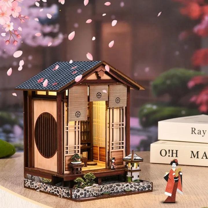 Kit de Maison Miniature - Jardin d'Harmonie à Lanternes de Mousse
