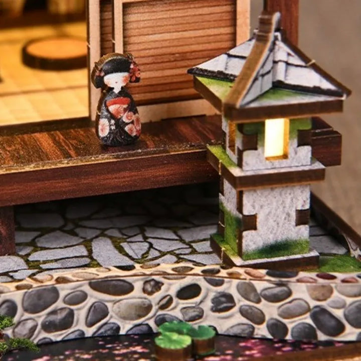 Kit de Maison Miniature - Jardin d'Harmonie à Lanternes de Mousse
