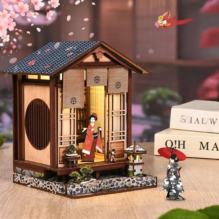 Kit de Maison Miniature - Jardin d'Harmonie à Lanternes de Mousse