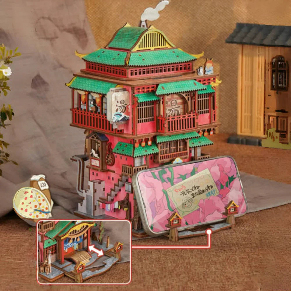 Miniature Maison Kit - Onsen Saga