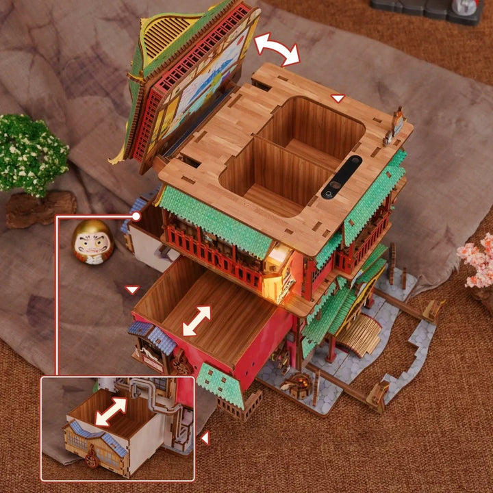 Miniature Maison Kit - Onsen Saga