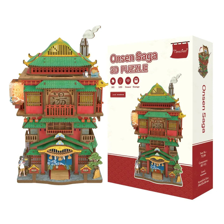 Miniature Maison Kit - Onsen Saga